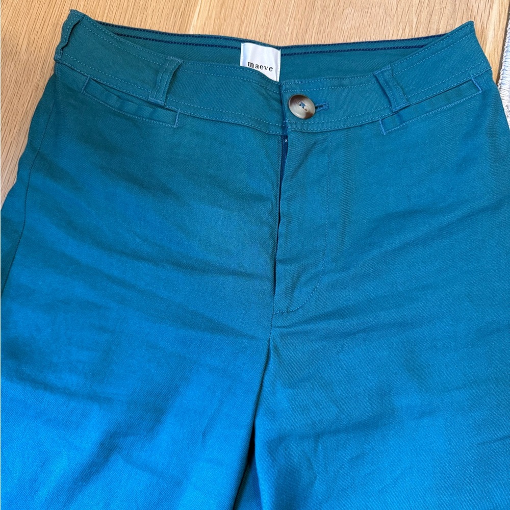 Maeve Green Pants